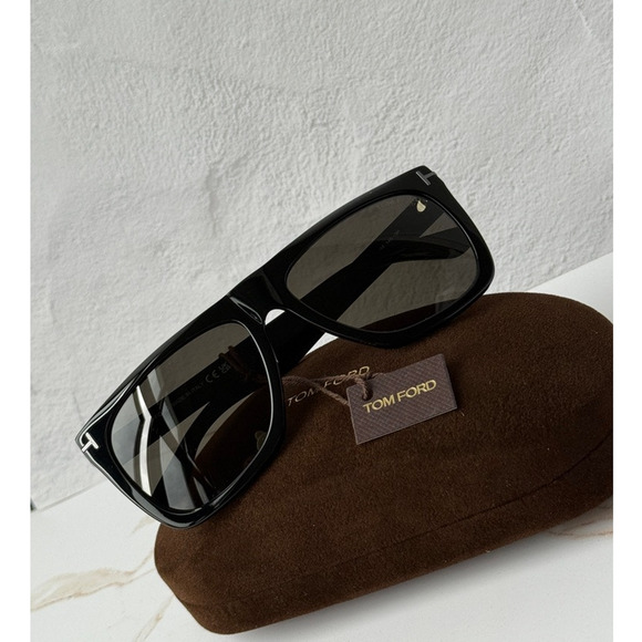 Tom Ford Accessories - NEW Tom Ford FT0513-N Morgan Polarized Sunglasses Black